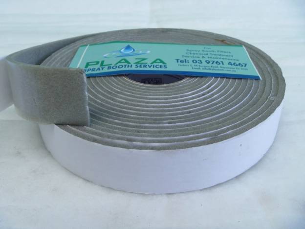 Adhesive Felt Door Seal 36mm W x 6mm H x 12m L Roll